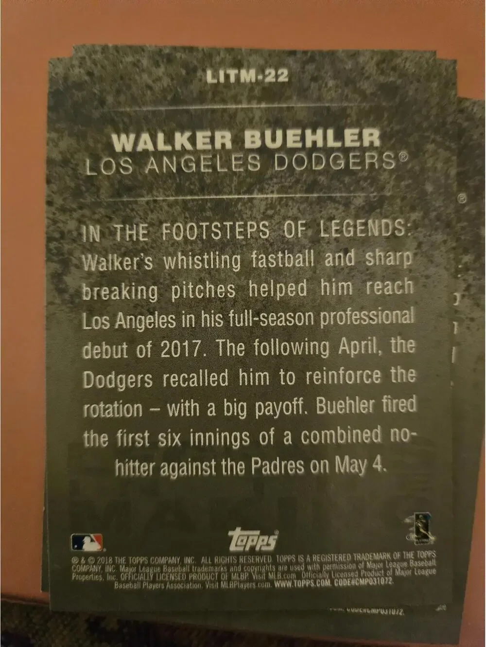 Topps walker buehler